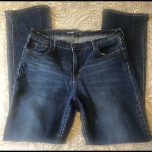 Sz 14 Curvy Boot Cut Jeans Old Navy